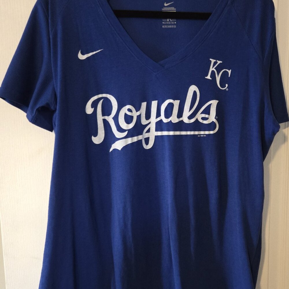 Kansas City Royals Ladies V Neck XXL